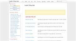 Desktop Screenshot of luyentienganh.org