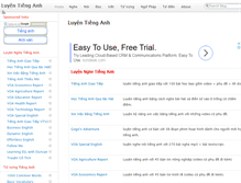 Tablet Screenshot of luyentienganh.org